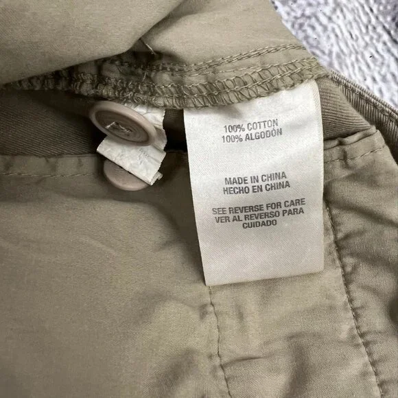 Woolrich Sunday Chino Pants Khaki Size 6 NWT - Picture 6 of 6